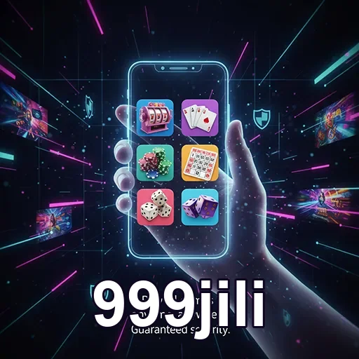 Mobile player enjoying casino games at 999jili